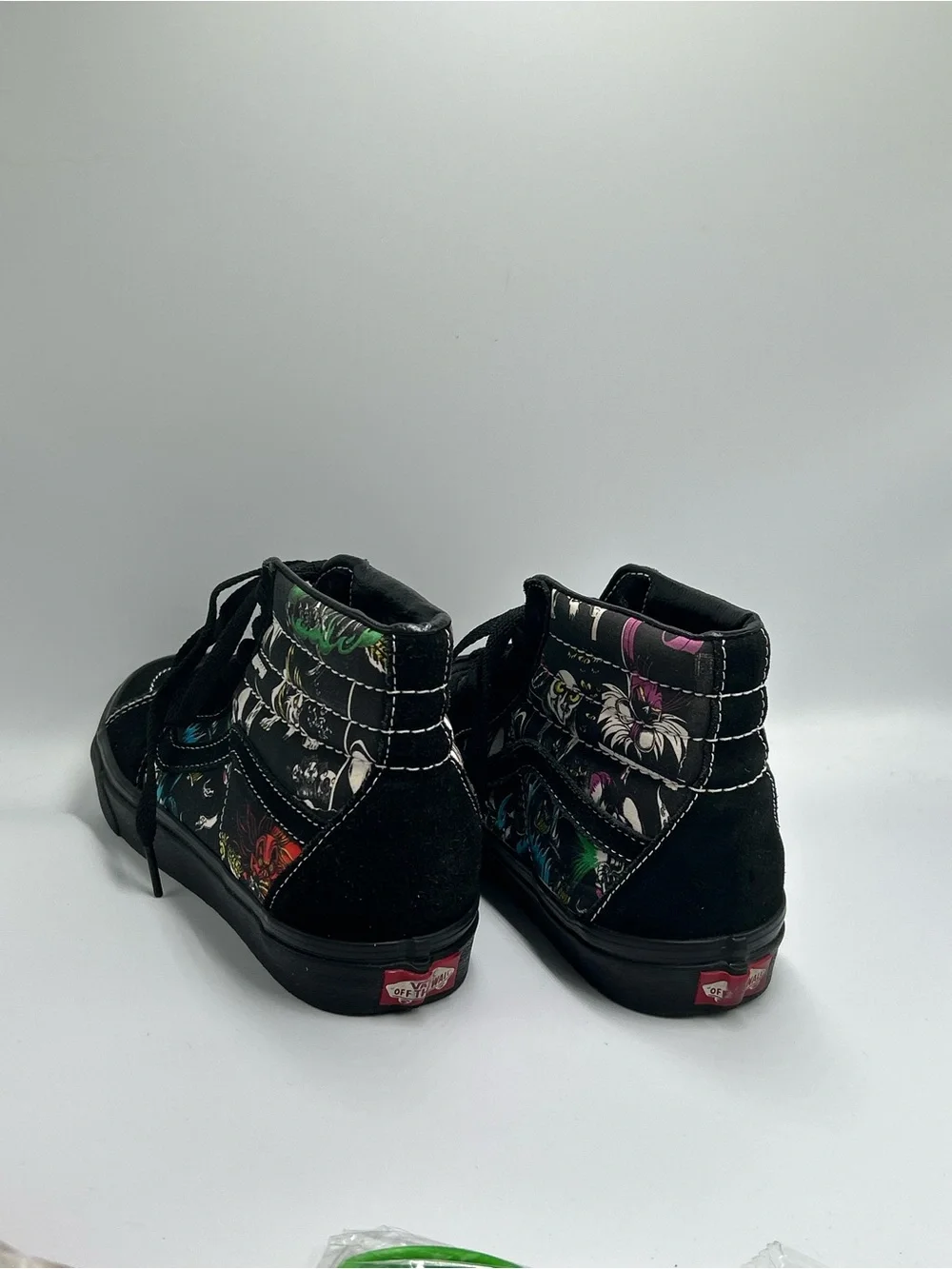 Vans Disney Villans Black High-Top Graphic Skate Men’s Size 7.5 Women’s 9